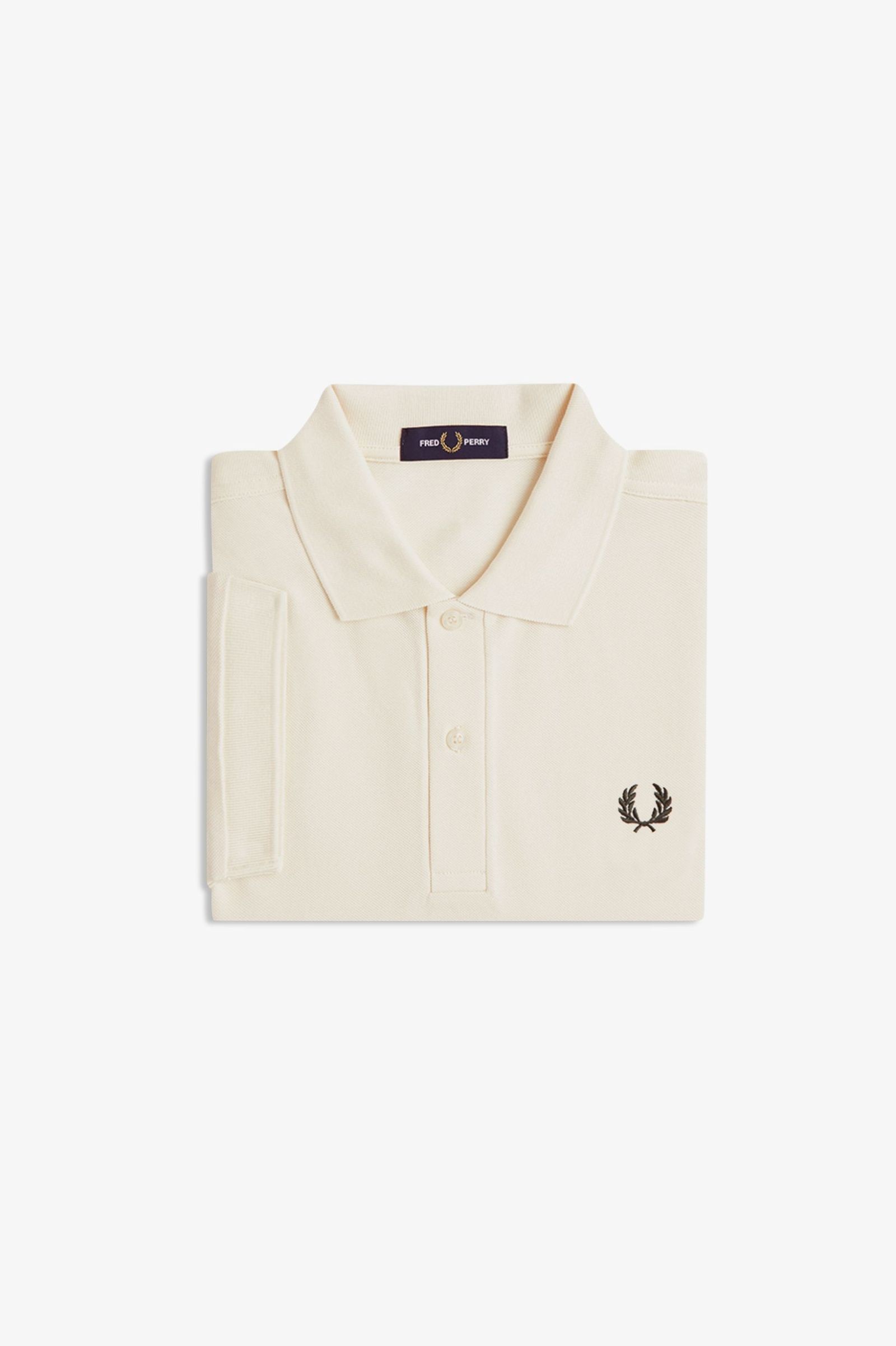 Fred Perry Ανδρικό κοντομάνικο Polo The Fred Perry Polo M6000-13B Ecru / Grassroots - Image 9