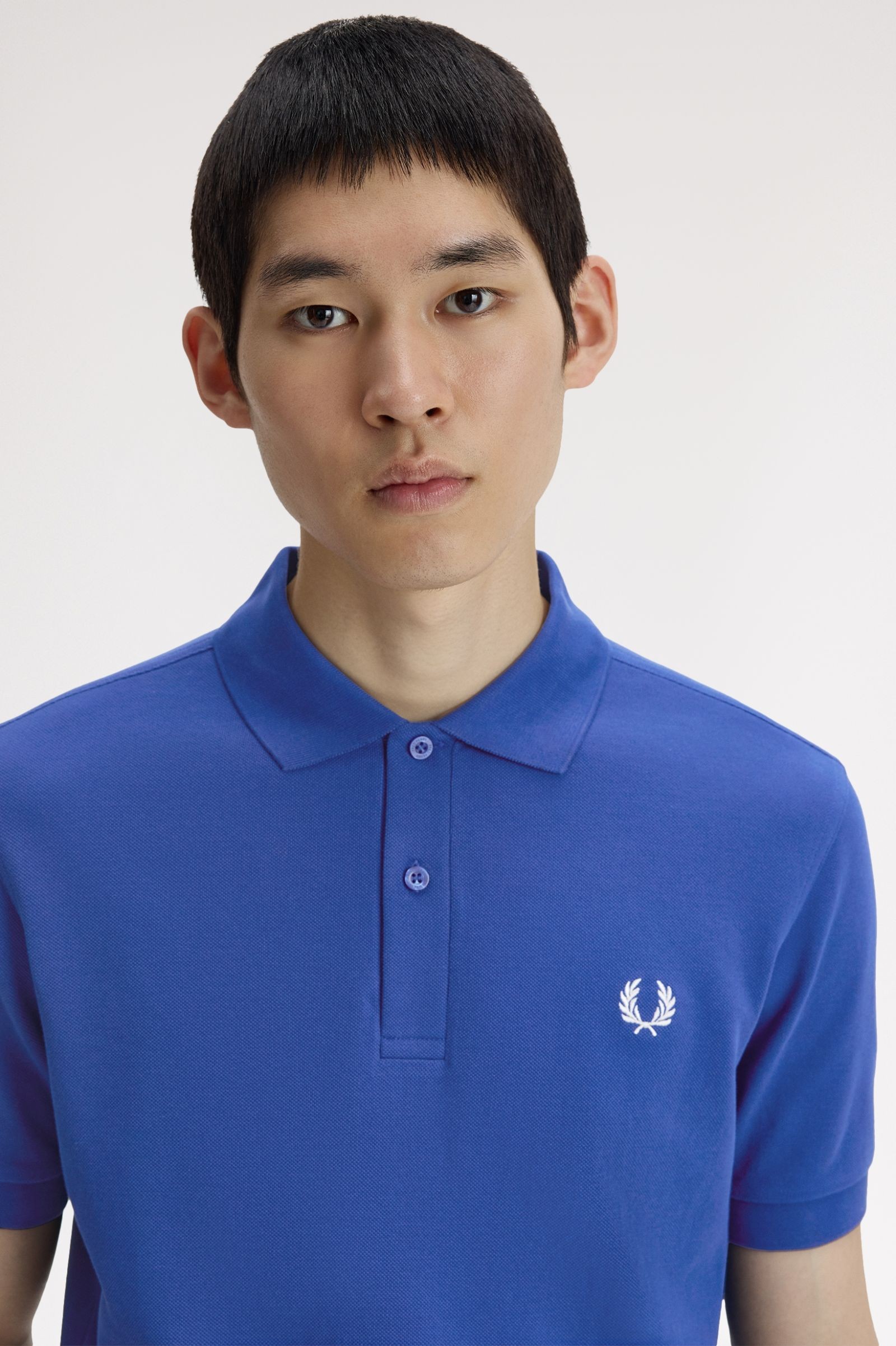 Fred Perry Ανδρικό κοντομάνικο Polo The Fred Perry Polo M6000-99A Soho Eclipse / Snow White