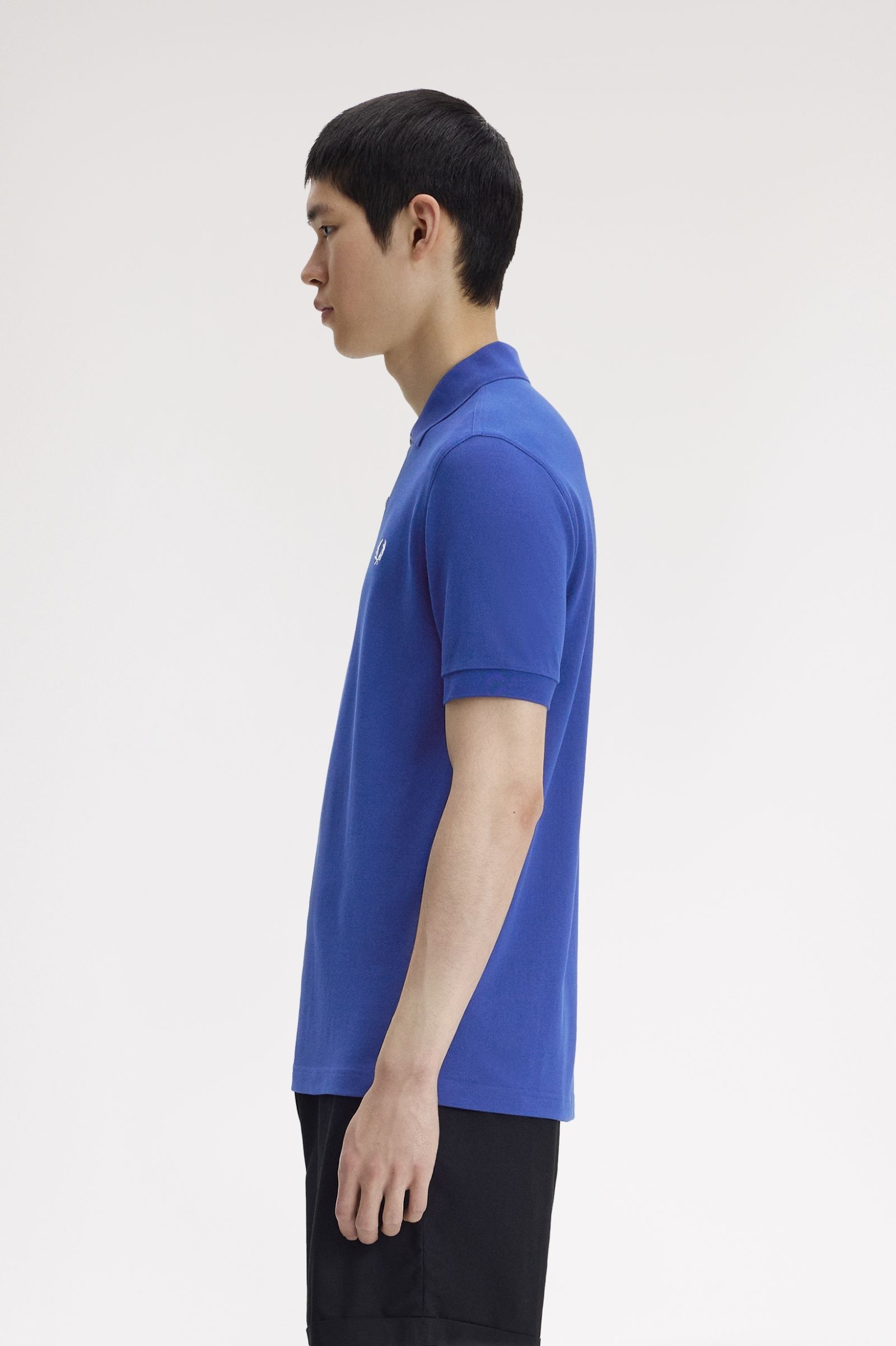 Fred Perry Ανδρικό κοντομάνικο Polo The Fred Perry Polo M6000-99A Soho Eclipse / Snow White - Image 3